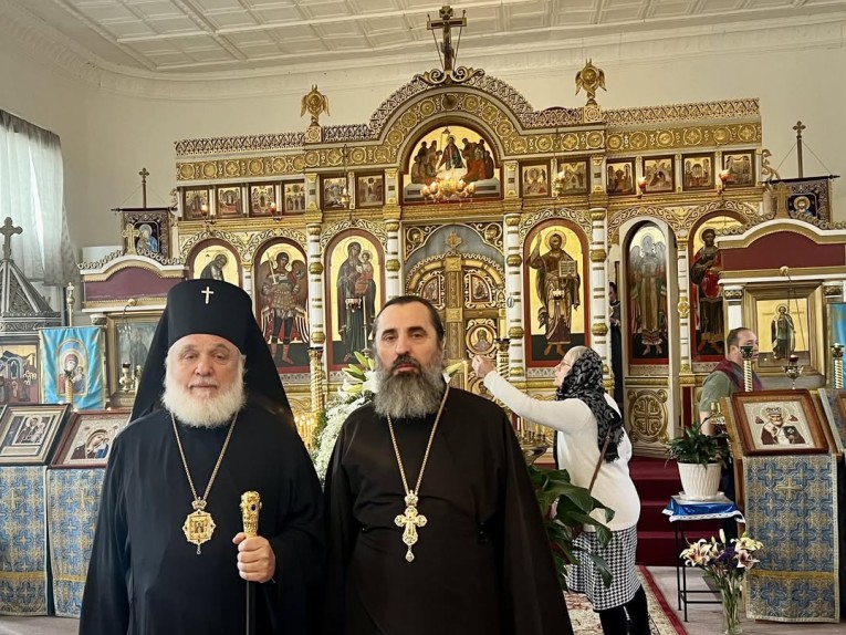 Архиерейский визит в день Тезоименитства Настоятеля